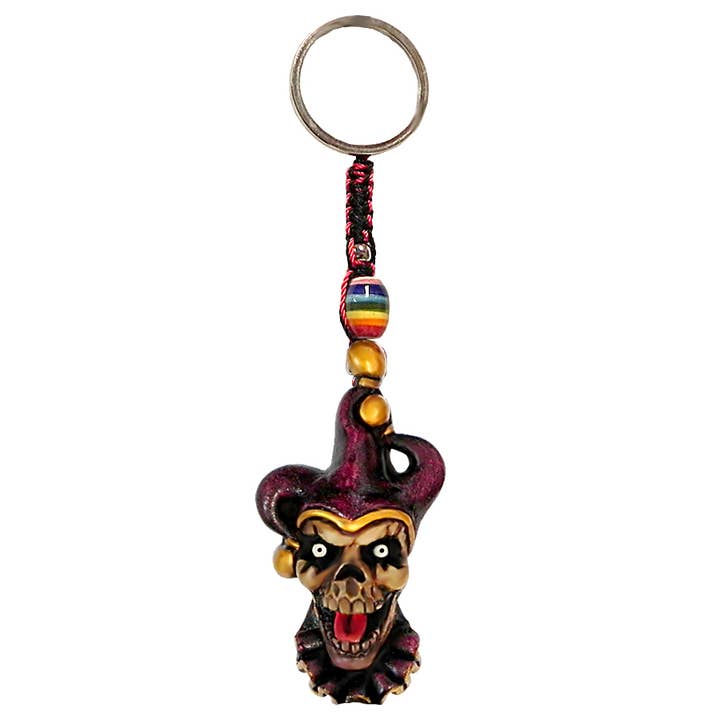Evil Jester Horror Durepox Resin Figurine Keychain for wholesale by Pichincha