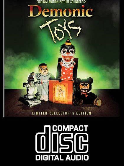 Demonic Toys Soundtrack CD for wholesale by Full Moon Features