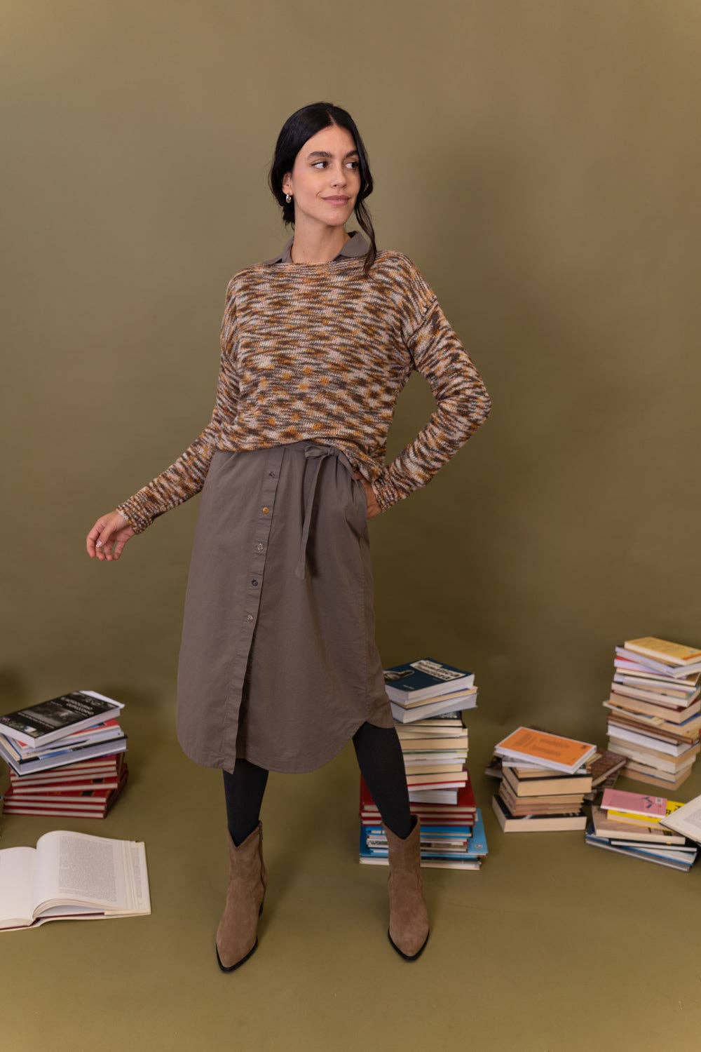 POEMS BCN - Wholesale Knit Sweater - Women's - LILLO FANTASY KNIT JERSEY1