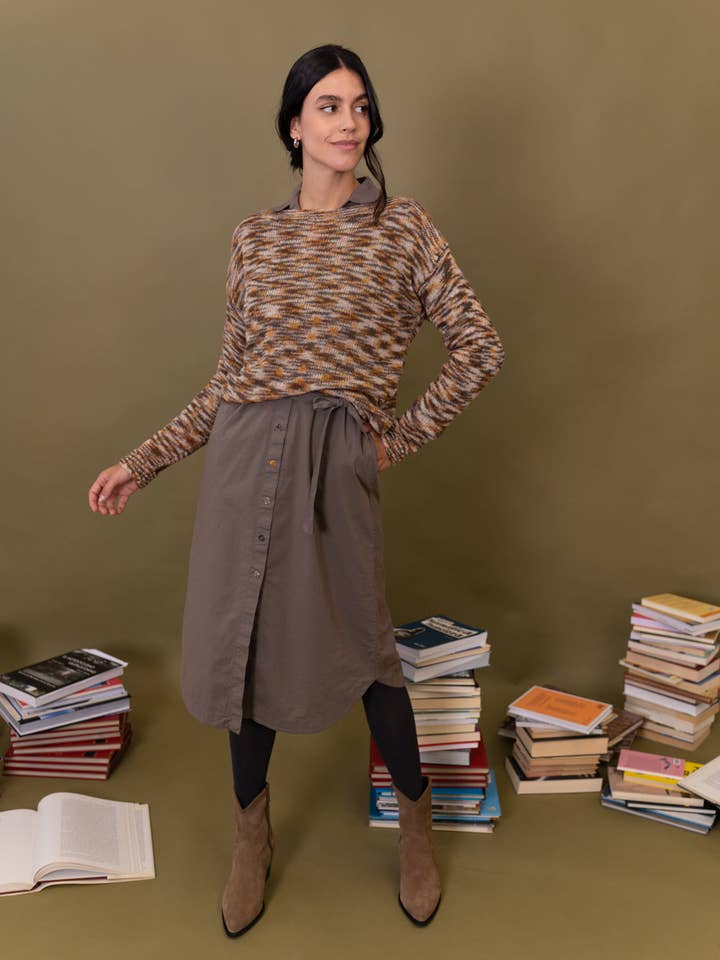 POEMS BCN - Wholesale Knit Sweater - Women's - LILLO FANTASY KNIT JERSEY1