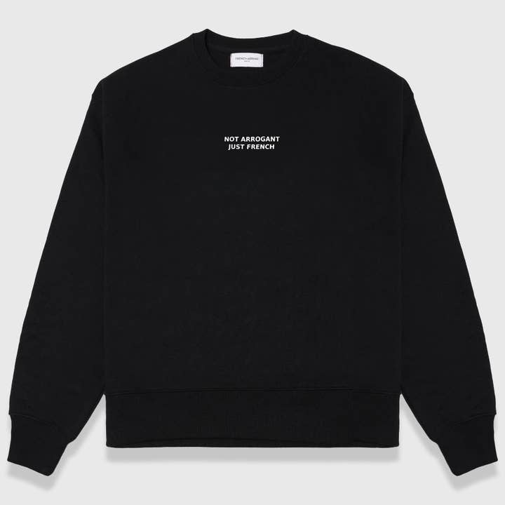 Sweat - Not Arrogant Just French for wholesale by FRENCH ABROAD