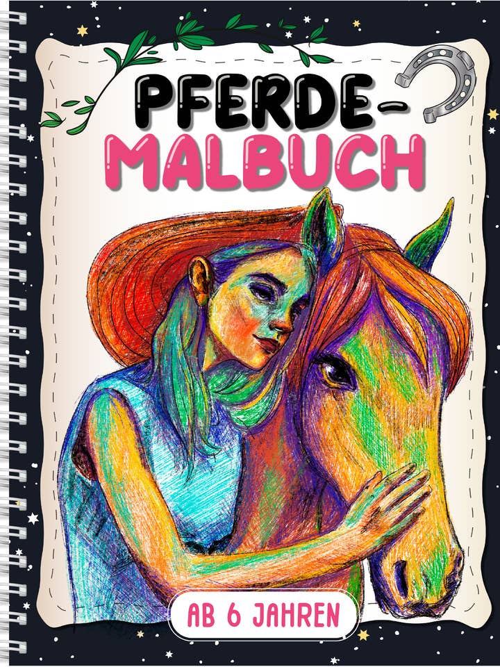 Hästmålarbok för wholesale av Topulo