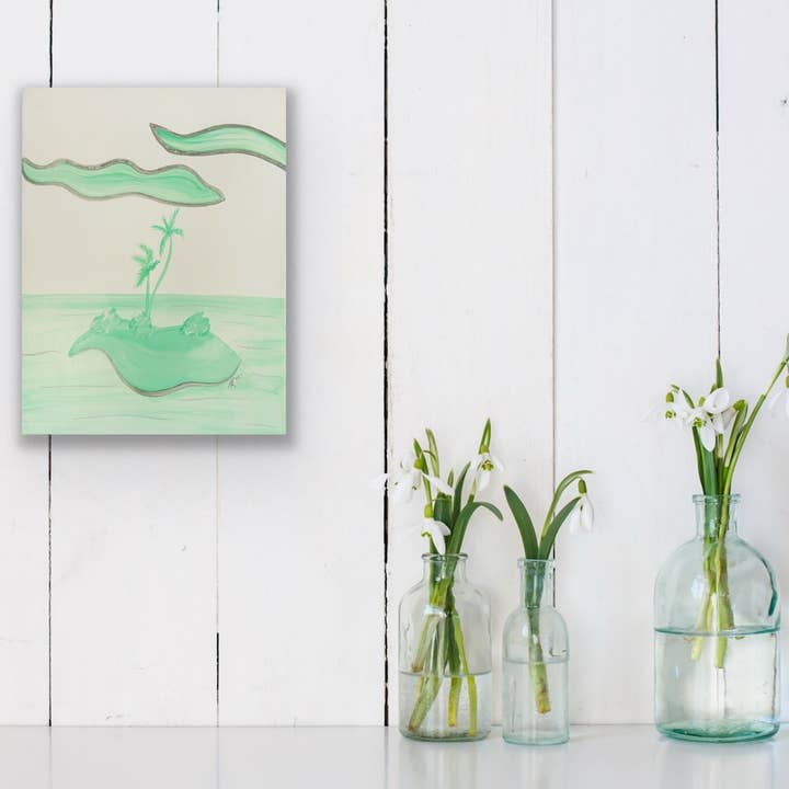 Kahala, Oahu 16x12x0,5" für den Großhandel von Kimberly Ratliff Art