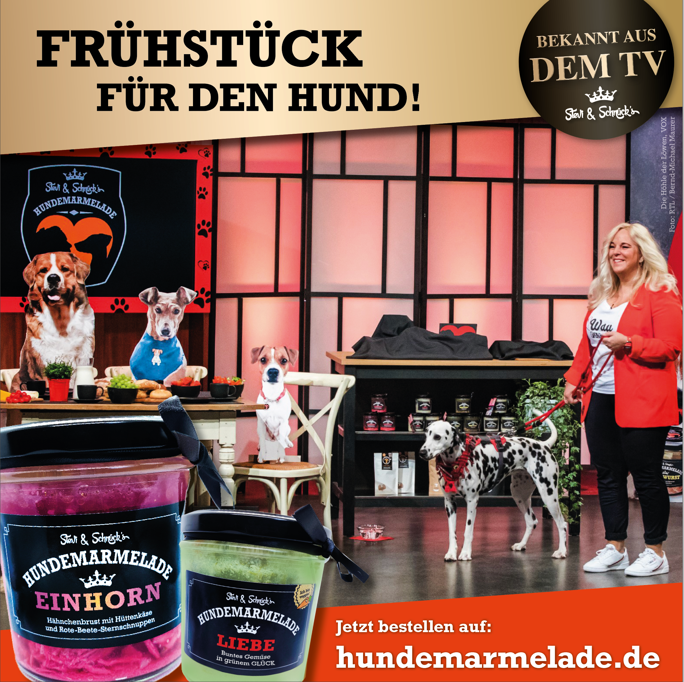 Meister Handelsmarken GmbH - Vendita all'ingrosso Snack - Cani - UNICORN DOG JAM - Paté per Cani con Pollo, Verdure e Barbabietola7