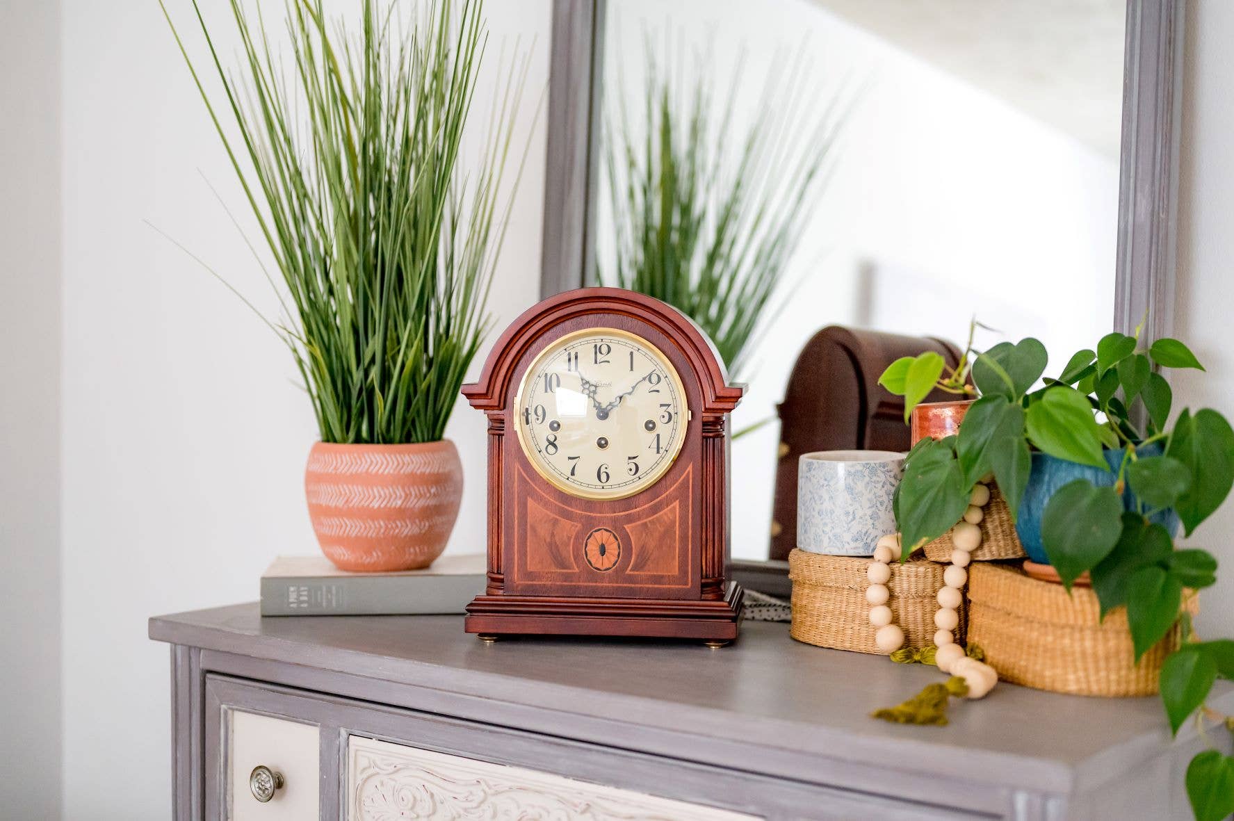 Hermle - Wholesale Desk Clock - Clearbrook Chiming Barrister Mantel Clock2