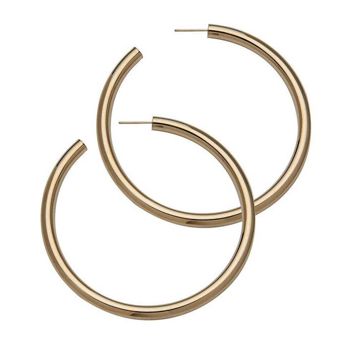 Lou 3" Hoops for wholesale by Jennifer Zeuner Jewelry