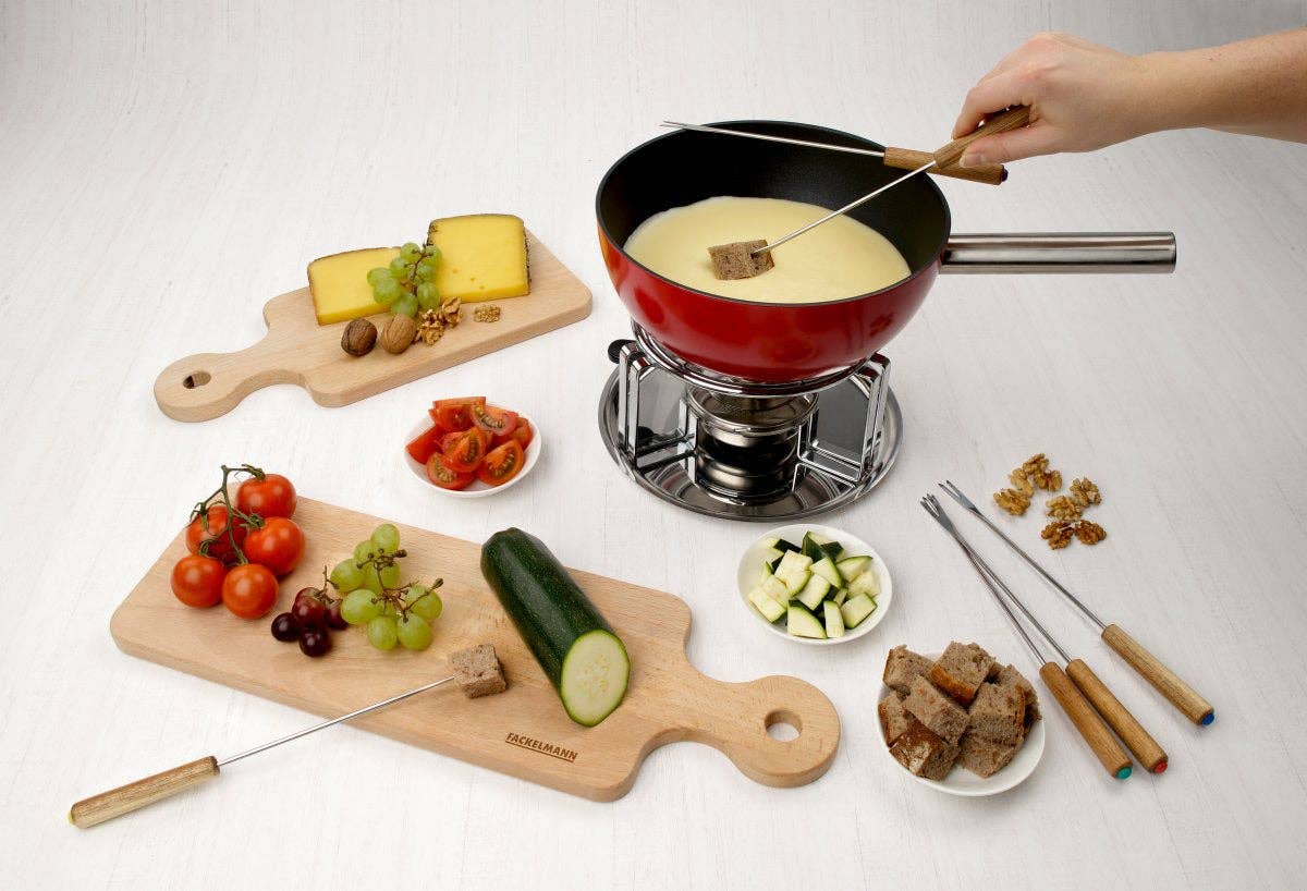 Fackelmann - Wholesale Kitchen Fork - Set of 6 fondue forks with FSC wood handles7