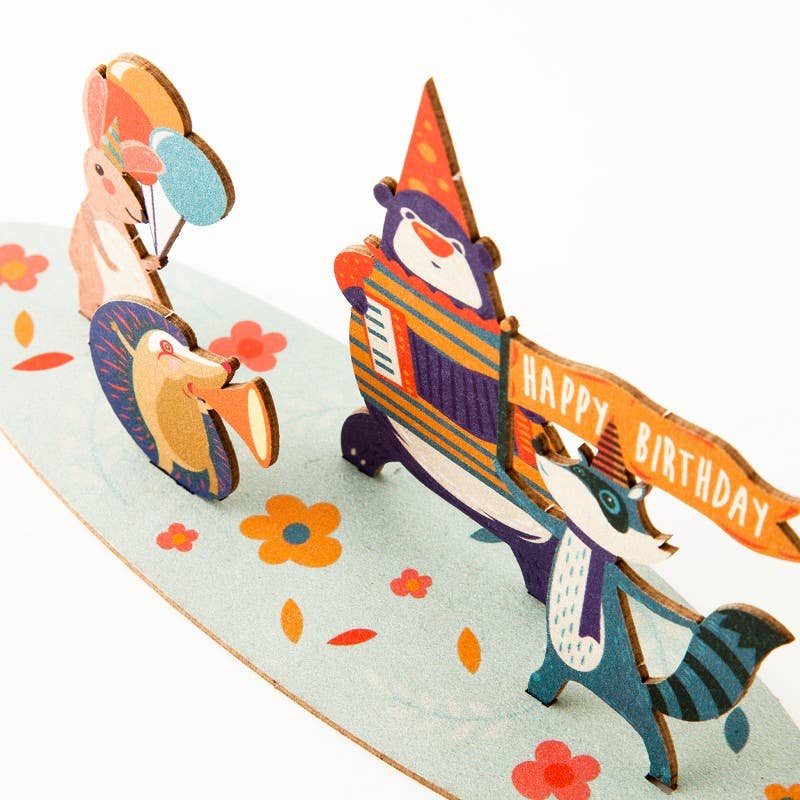 Gespänsterwald - Wholesale Birthday Card - pop-up card “Happy Birthday”2