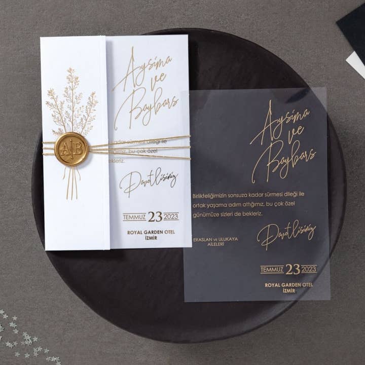 Personalized Acrylic Wedding & Quinceanera Invitations for wholesale by Faire Part Cards