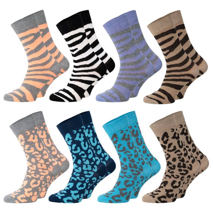 Caixa Presente Lady Africa com Meias Estampadas por atacado de ChiliLifestyle