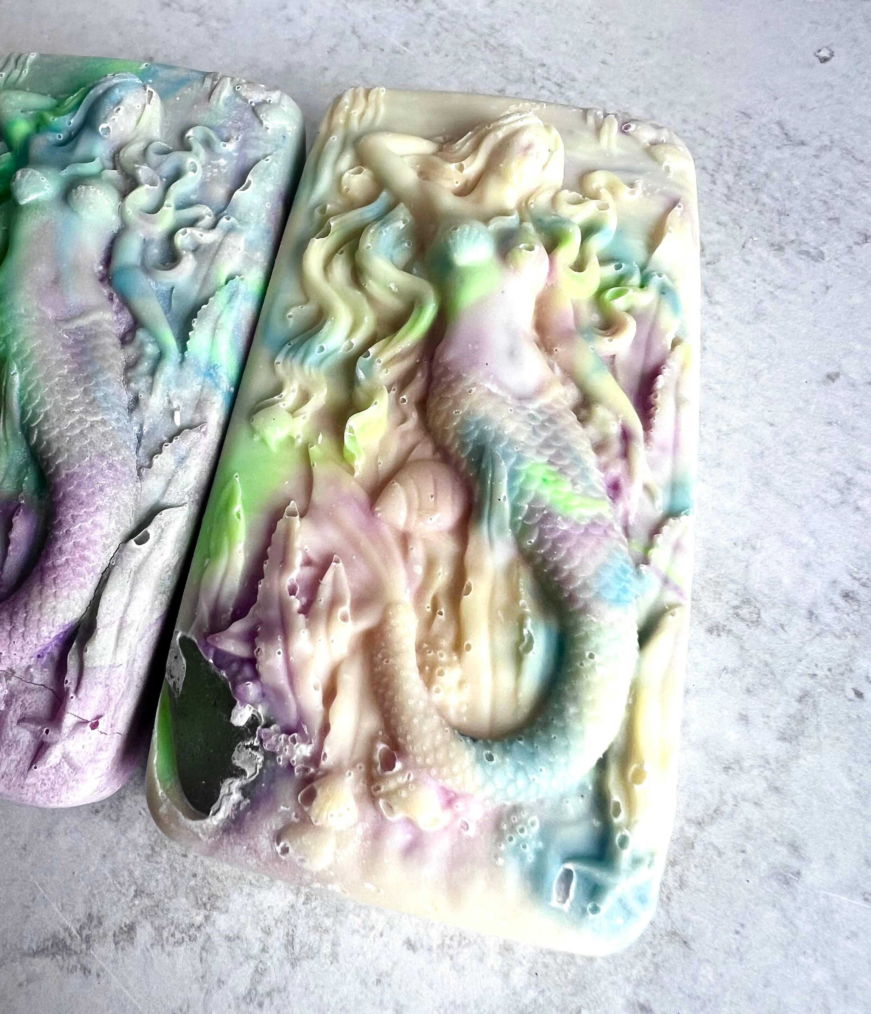 Fairyland Glade - Wholesale Bar Soap - 90s Hippie Hidden Sea Glass Sea Salt Soap MADE TO ORDER10