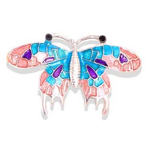 Tourtiwi - Wholesale Brooch - Lovely Diamond Dragonfly Butterfly Brooch Pin7