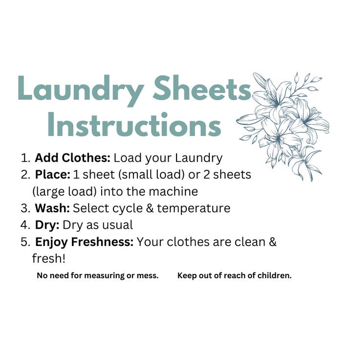 Sunella Co. - Wholesale Laundry detergent powder/pods - Laundry Detergent Sheets3