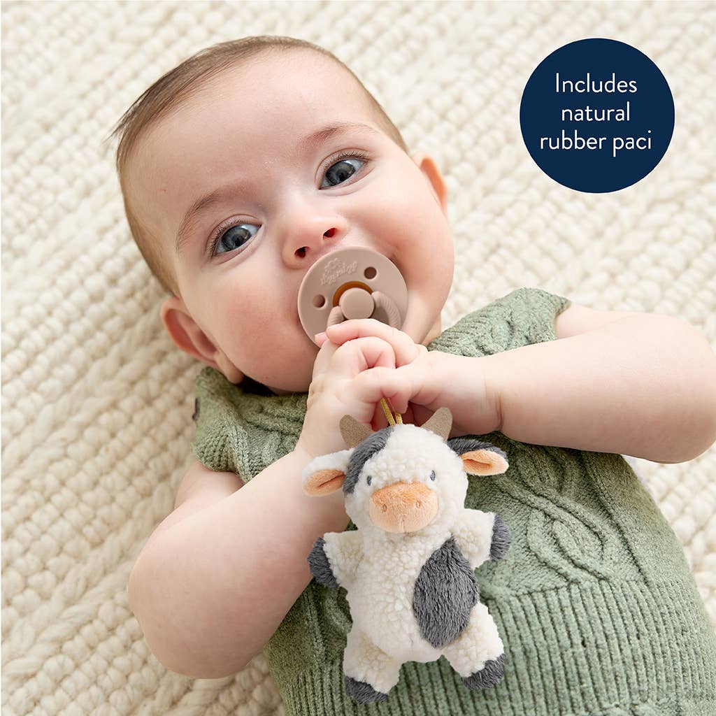 Itzy Ritzy - Wholesale Pacifier - Baby - *NEW OPTIONS* Bitzy Pal Natural Rubber Pacifier & Plush13