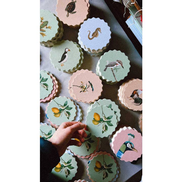 30x40 - Wholesale Coasters - Coaster Set Good Vibes 🍀🐓🐢 UPDATE - New Designs3