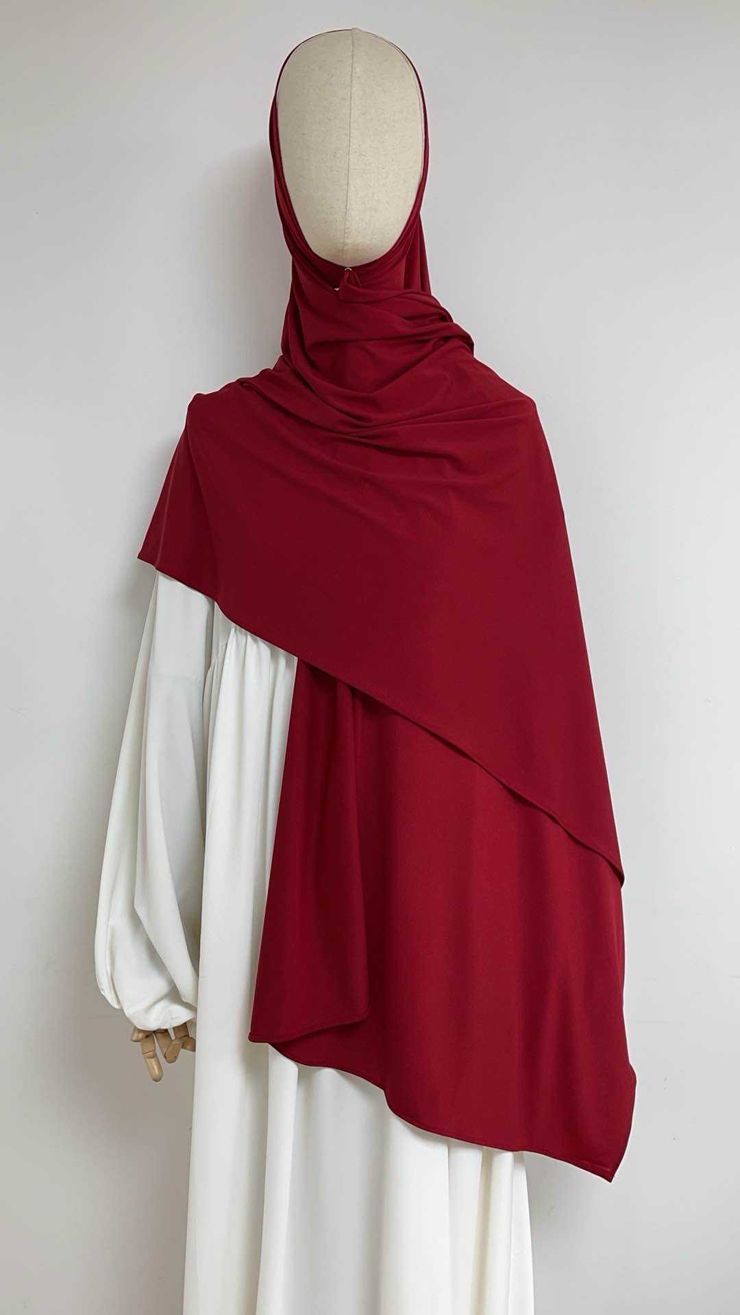 Aawoe Abaya - Wholesale Hijab - Women's - Elegant Long-Sleeve Shawl - 2484-HIJ18