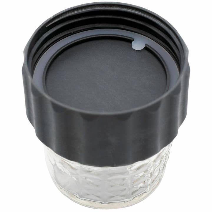 Mason Jar Lifestyle - Vente Boîtes de conservation - Couvercle 2-en-1 pour connecter deux bocaux Mason à ouverture régulière 2PK9
