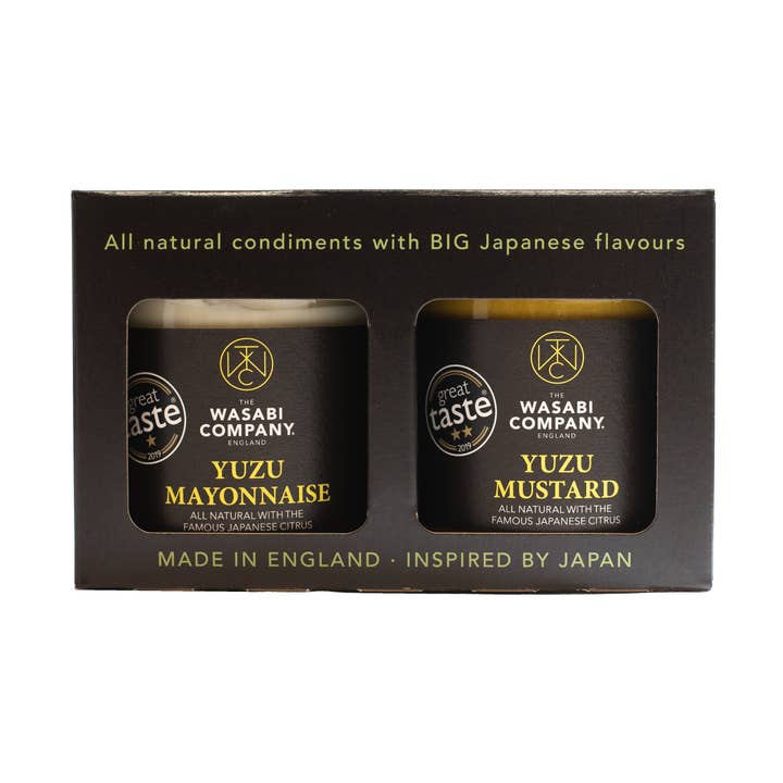 Yuzu Mayonnaise & Yuzu Mustard Twin Pack- 175g x 2 for wholesale by The Wasabi Company