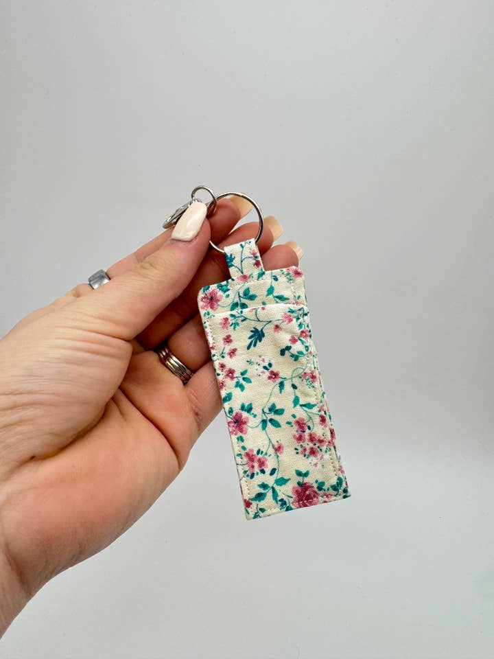 Pink Marigold Lip Balm Holder for wholesale by Brenna M & Co