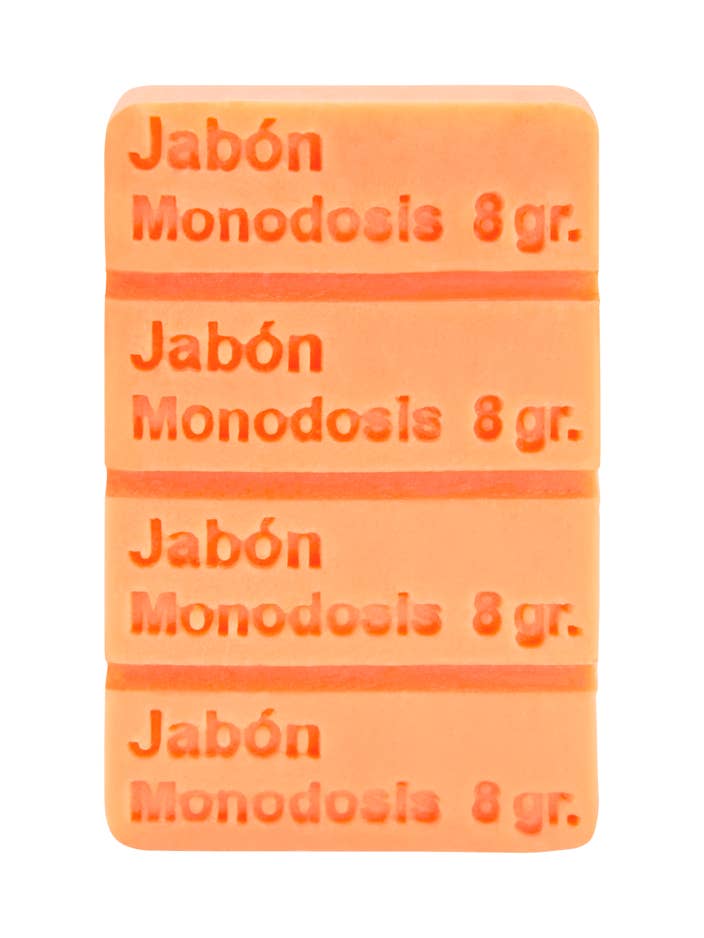 Mandarin Single-Dose Soap for wholesale by Sabater Hnos. Fábrica de jabones