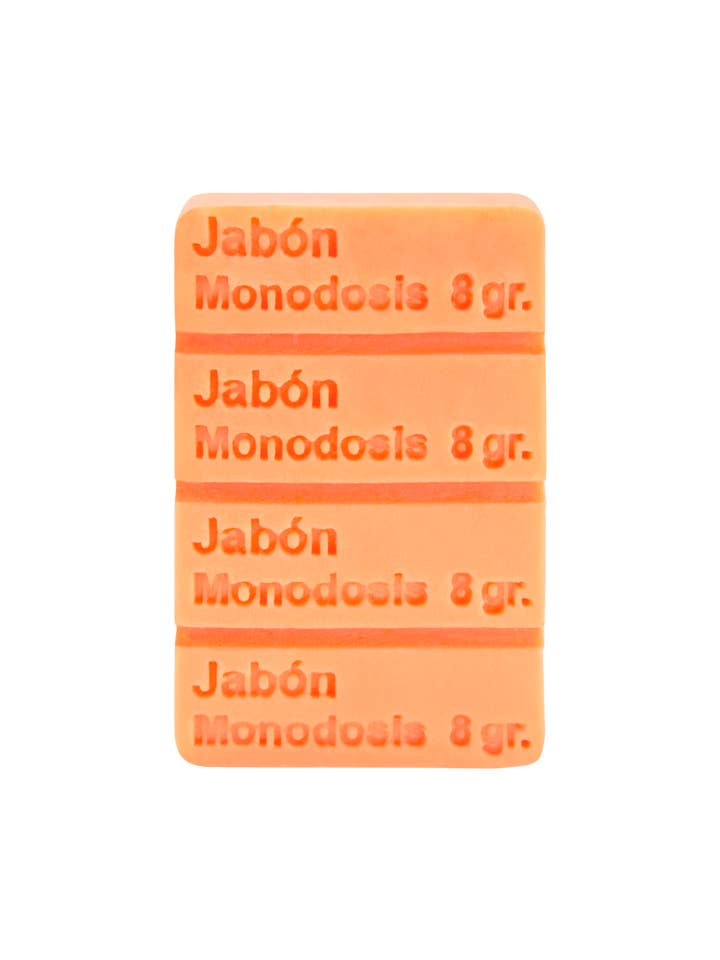 Mandarin Single-Dose Soap for wholesale by Sabater Hnos. Fábrica de jabones