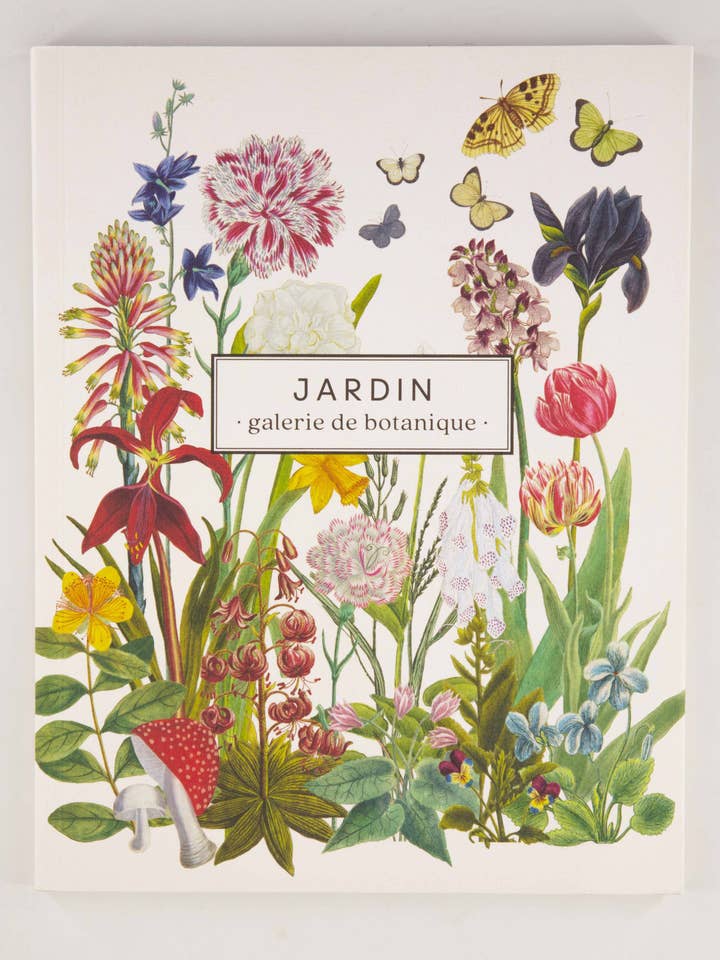 "Garden" Notebook for wholesale by Les Jolies Planches
