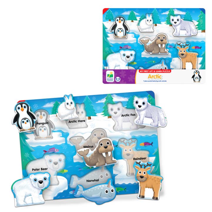 Ártico - O Meu Primeiro Puzzle de Levantar e Aprender por atacado de The Learning Journey