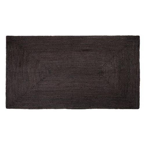 47th & Main (Creative Brands) - Wholesale Area Rug - Black Jute Braided Rug - Large
