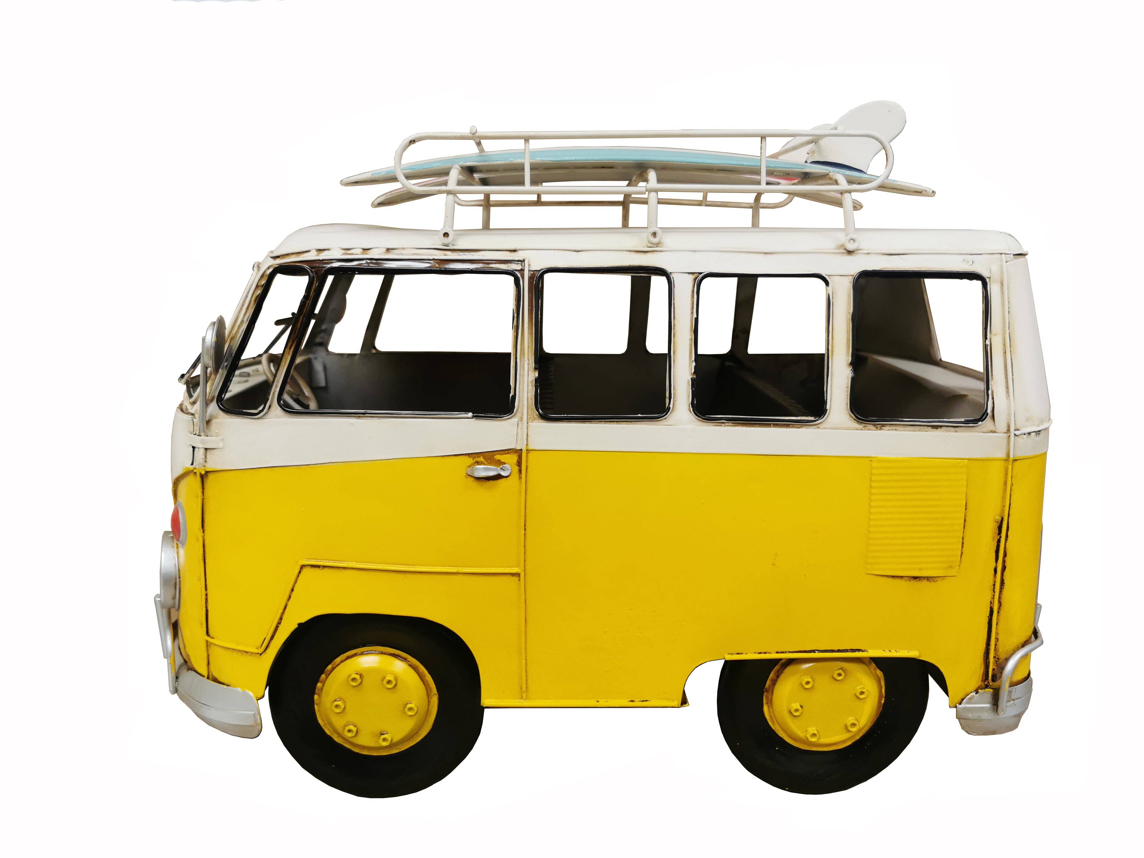 Peterson Housewares & Artwares - Wholesale Decorative Tabletop Object - Oversized Vintage VW Bus Metal Model0