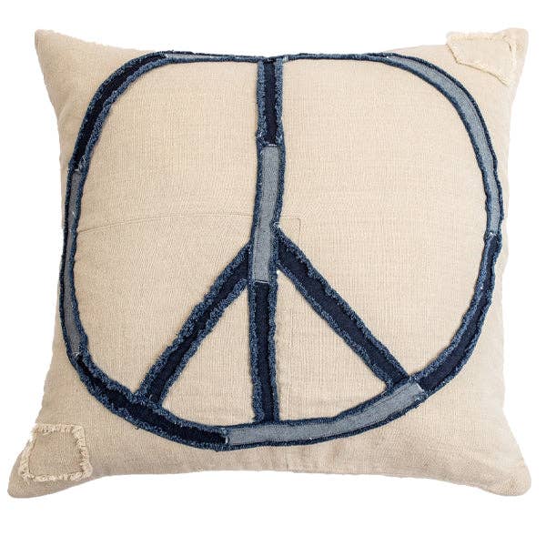 Sugarboo & Co - Wholesale Throw/Decorative Pillow - Pillow Collection- Peace Stitched Pillow