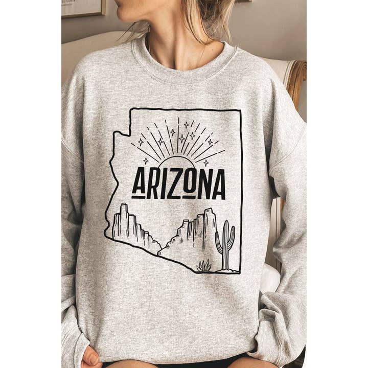 BLUME & CO. - Wholesale Graphic Sweatshirt - Women's - ARIZONA DESERT Graphic Sweatshirt1