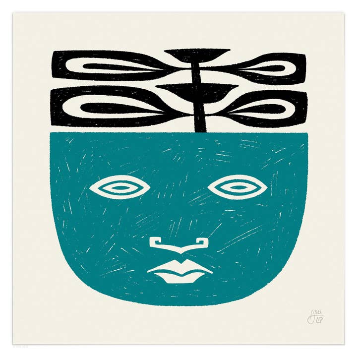 Imprimé « Pothead 01" AP200813 pour la vente par Abstract Pursuits