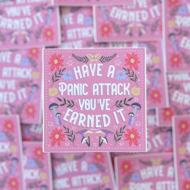 Have a Panic Attack Sticker for wholesale by Love, Al Co.