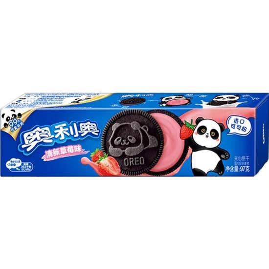 Pops Distro Inc – Cookie por atacado – Oreo Morango (China) (96g) 6-Pack