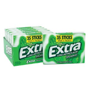 L&F Universal Goods - Wholesale Chewing Gum - Extra Spearmint Gum 35 Sticks - 6 CT0