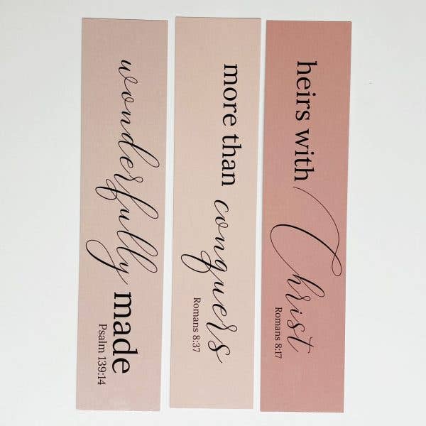 Dear Bold Believer - Wholesale Bookmark - Who God says you are Bible Verse Bookmarks8