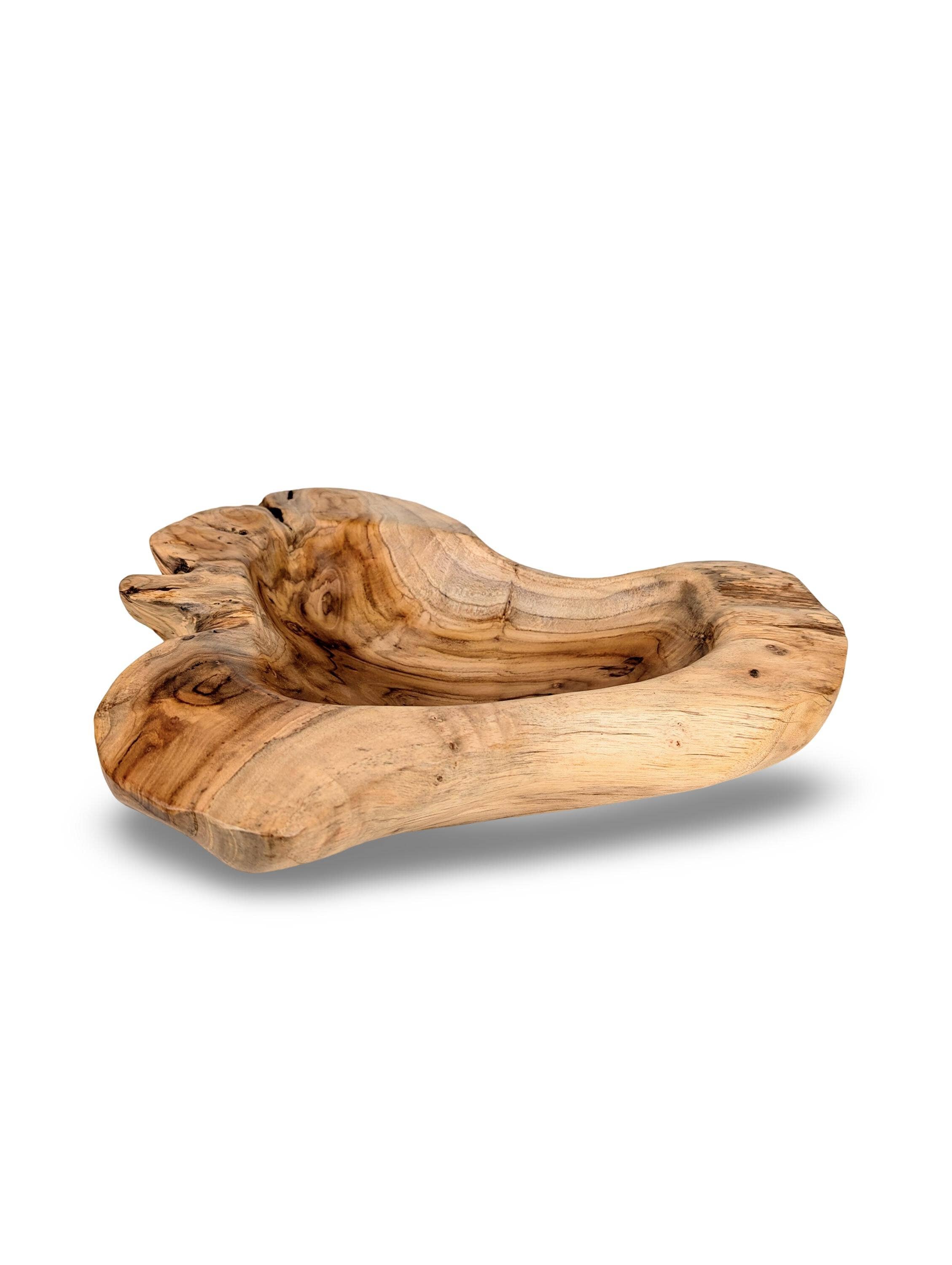 baligood - Wholesale Serve Bowl - Natural Edge Wood Bowl, Teakwood Bowl, Wooden Salad Bowl, Teak Serving Bowl, Natural Wood Bowl, Organic Wood Bowl, Wood 3