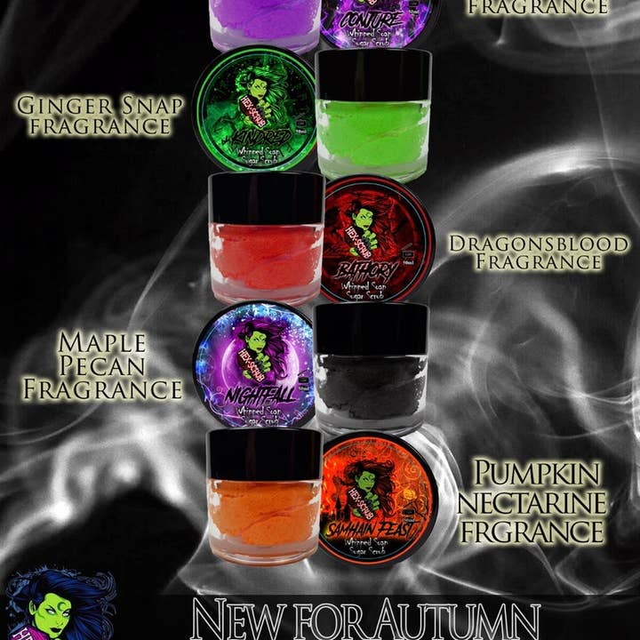 Hexscrub Whipped Sugar Soap Scrub (6 Choices Available) for wholesale by Hexbomb ltd