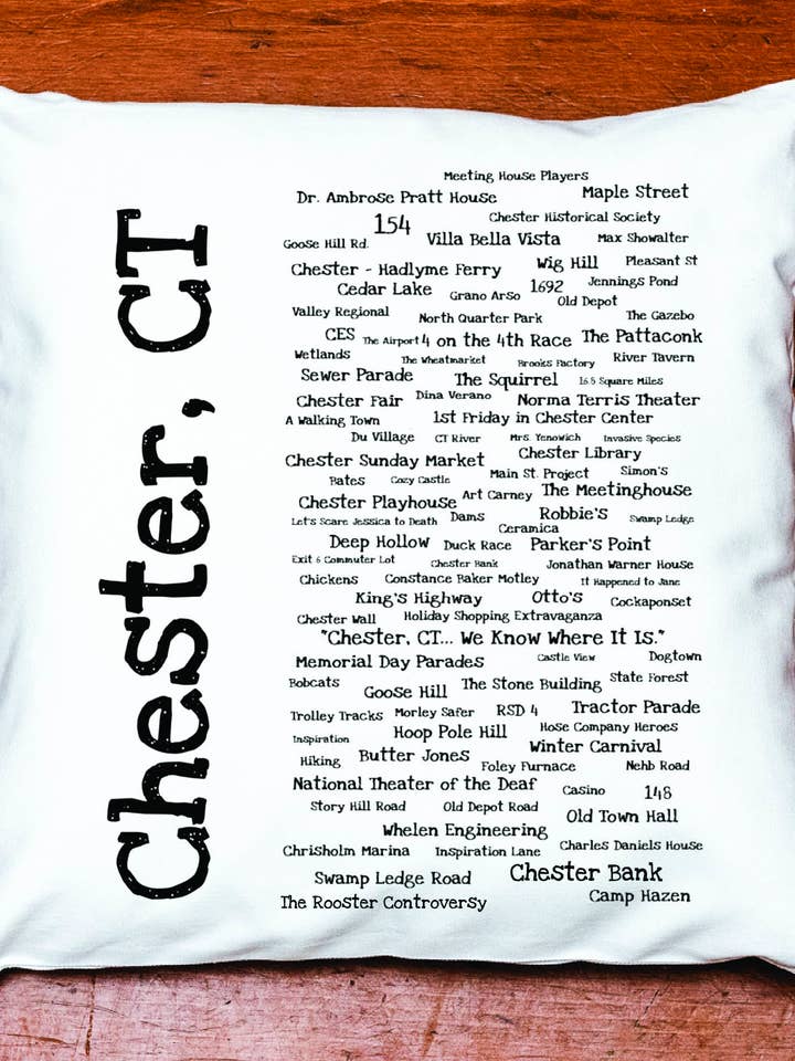 Chester Pride Pillow Cover for wholesale by TownieSwag