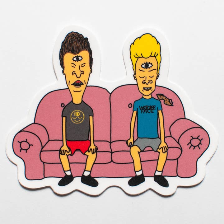 Sticker - Beavis & Butthead for wholesale by Wokeface