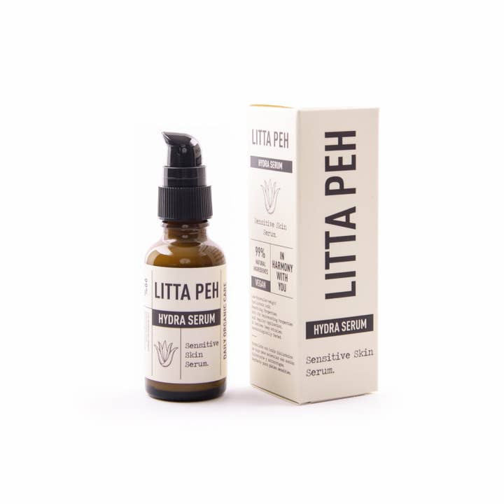 Hydra Serum - Siero per pelli sensibili. 30ml per la vendita all'ingrosso da parte di LITTA PEH