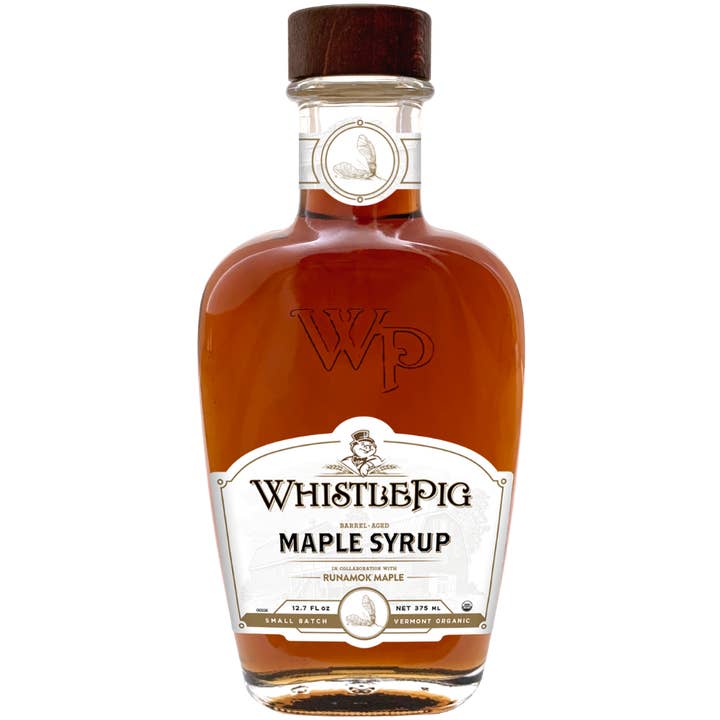 Runamok - Wholesale Maple Syrup - WhistlePig Rye Whiskey Barrel-Aged Organic Maple Syrup