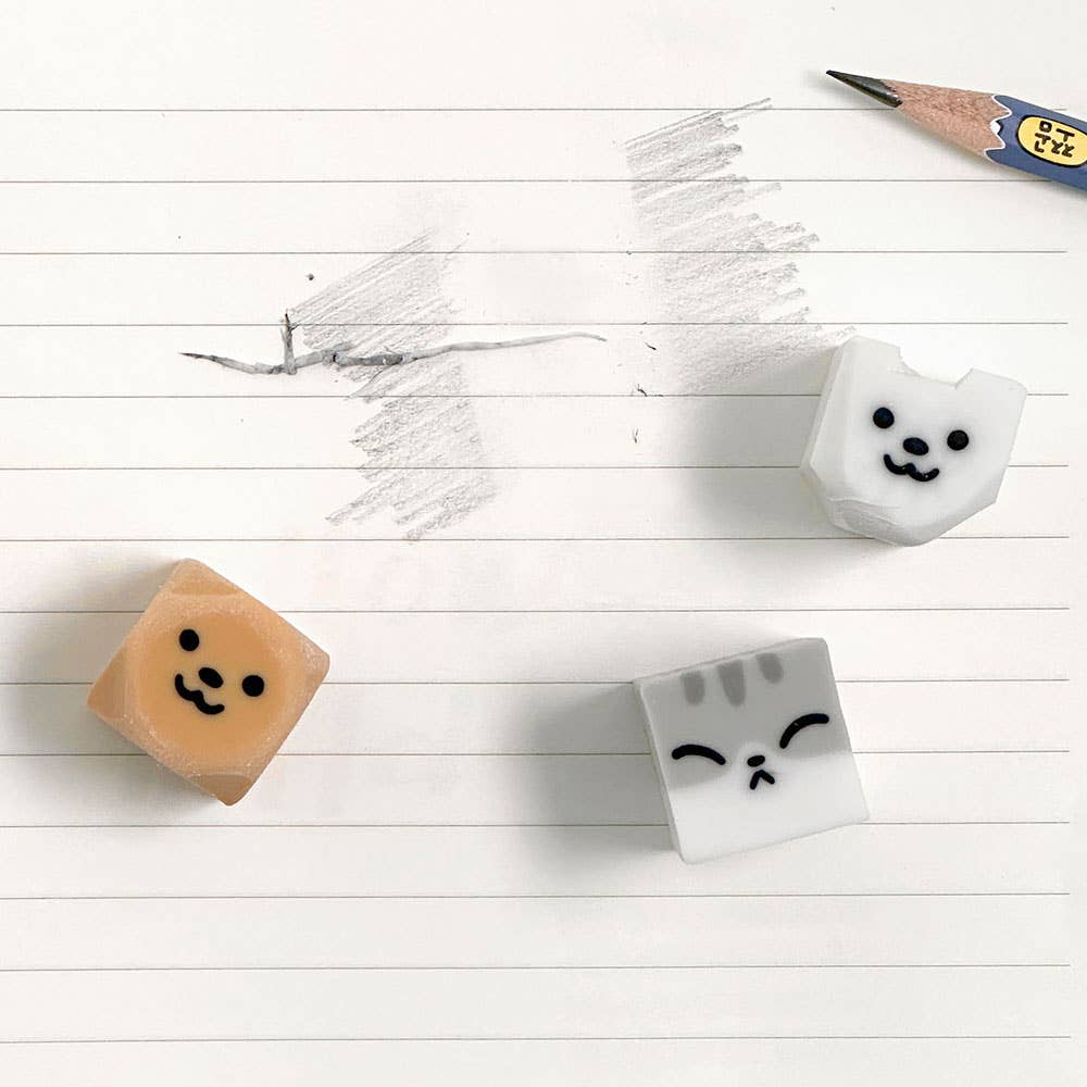 K-Wonderland – Borracha - Crianças por atacado – Borracha Aleatória de Animais de Estimação Elástica – Personagens de Cão e Gato7