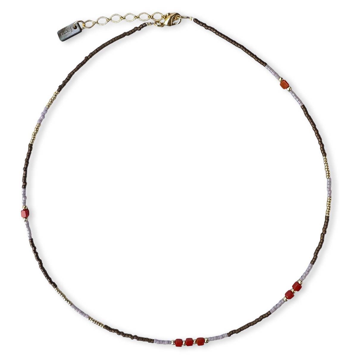 Jazu Jewellery – Colar com abas por atacado – Colares com contas e pedras semipreciosas6