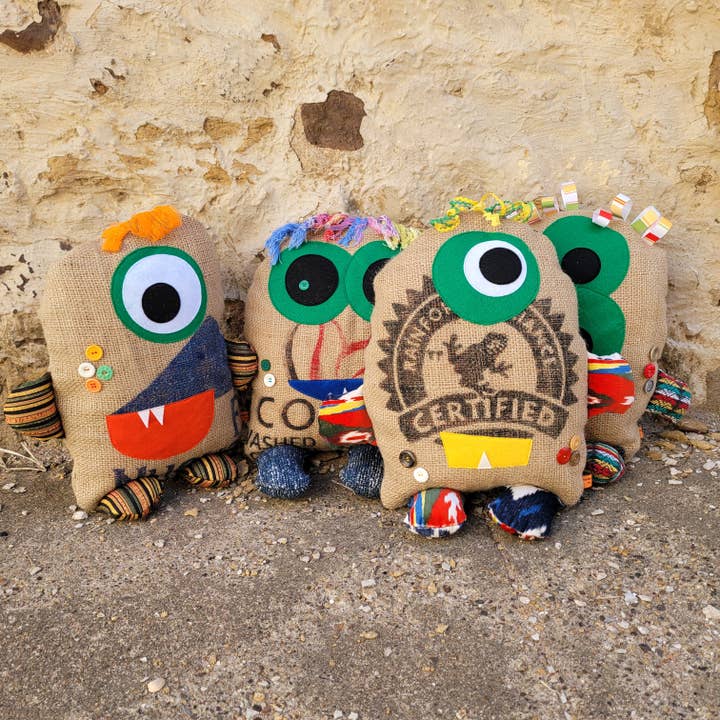 Monsters On Main - Wholesale Stuffed/Plush Toy - Kids & Baby - Large Monster Bundle - 4 pk3