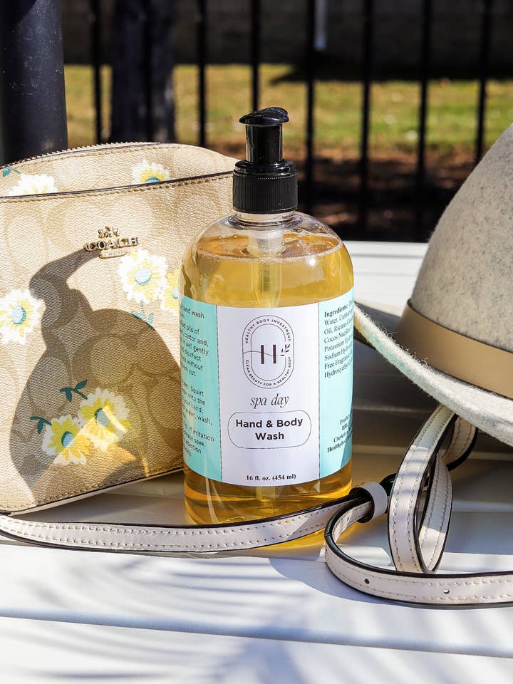 Natural 16 fl. oz. Hand & Body Soap, Choose Your Scent for wholesale by Healthy Body Investment, LLC