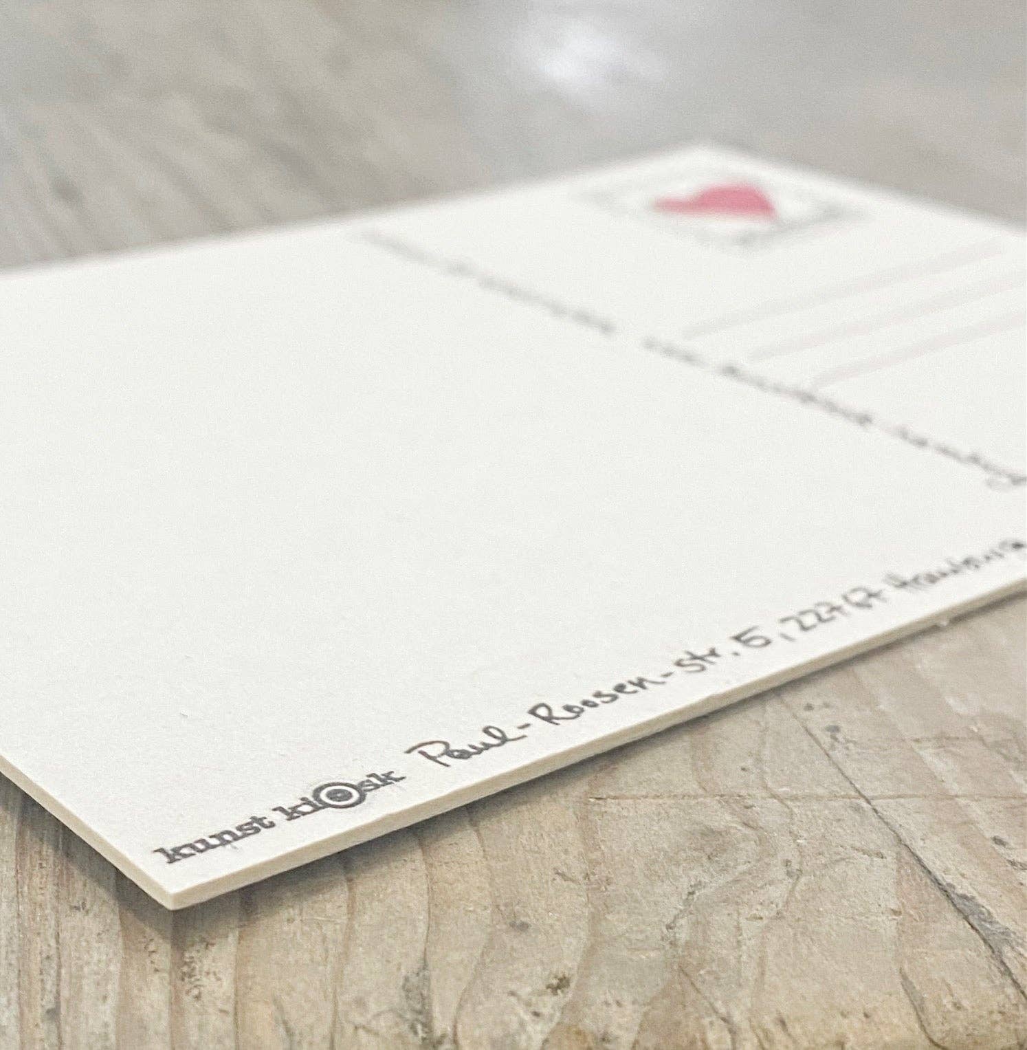 kuki - Wholesale Postcard - "Bee Happy" cookie postcard set of 102