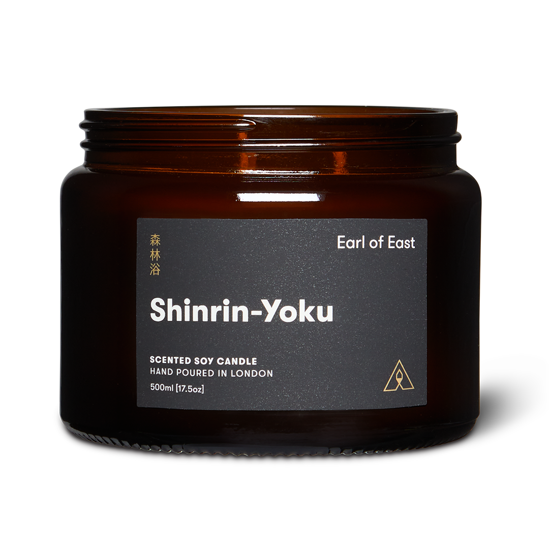 Earl of East - Vendita all'ingrosso Candela in vasetto - Shinrin-Yoku | Candela di cera di soia 500 ml [17,5 oz]4