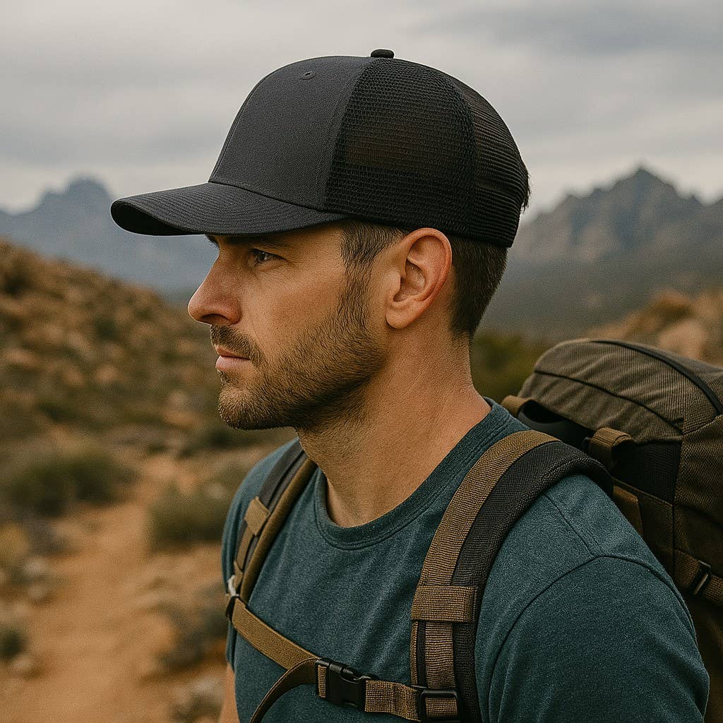 PNW Apparel - Wholesale Trucker Hat - Unisex - Smokey the Bear Snapback Trucker Hat w/ Patch14