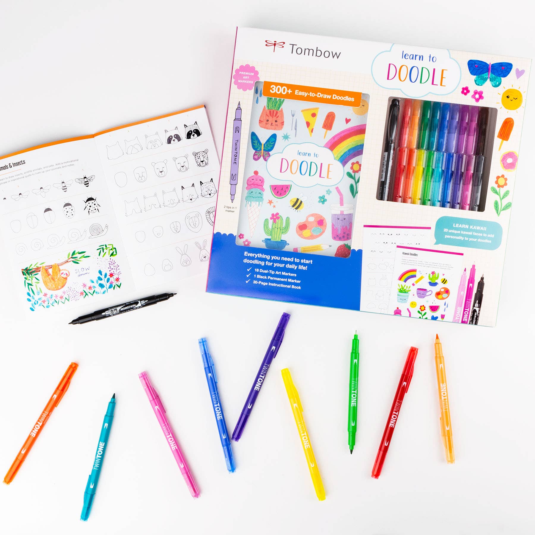 Tombow - Wholesale DIY Craft Kit - Kids - Tombow Learn to Doodle Kit7